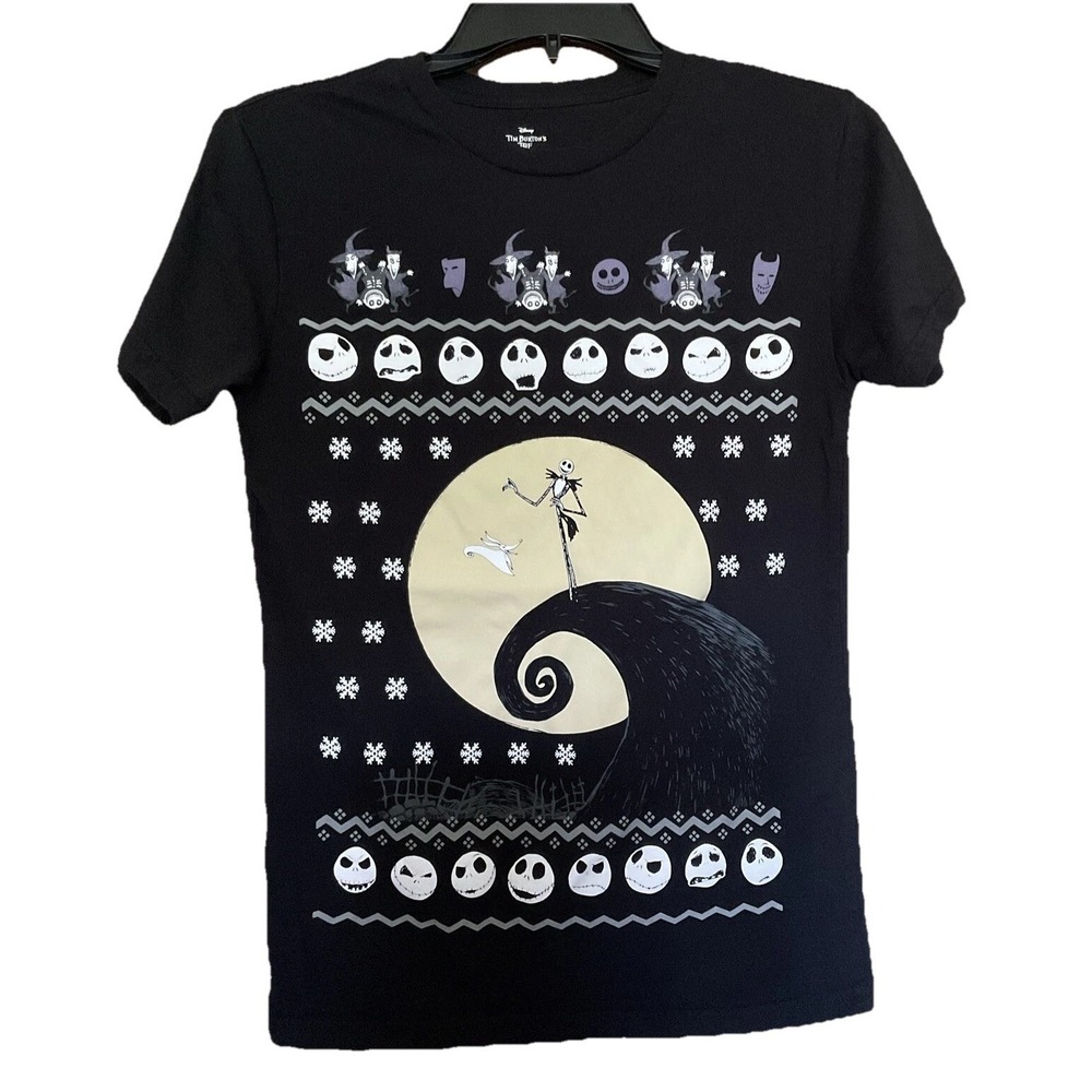 Disney's Nightmare Before Christmas Mens Sleep Shirt Size S